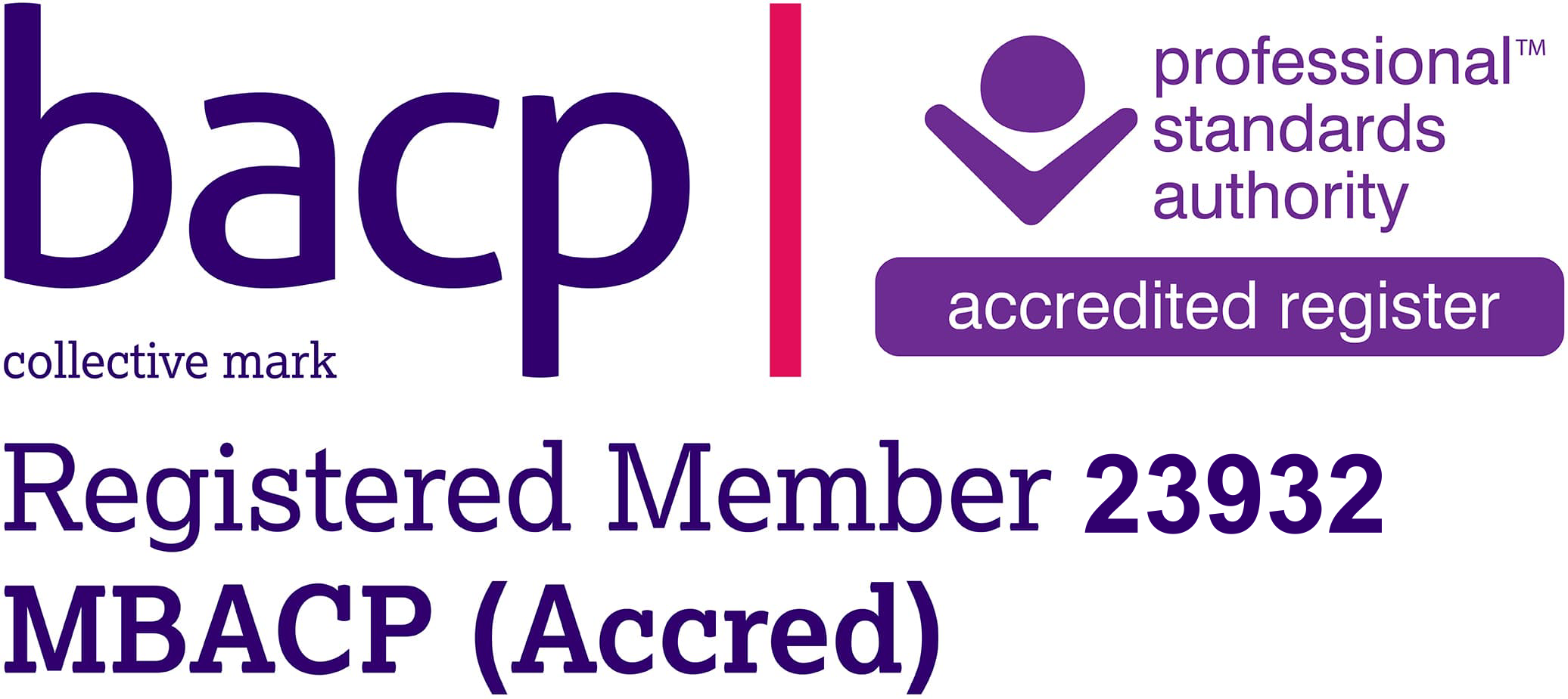 BACP Accredited